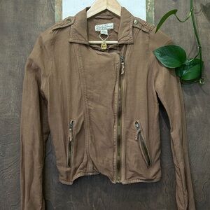 Lucky Brand Light Brown Utility Jacket